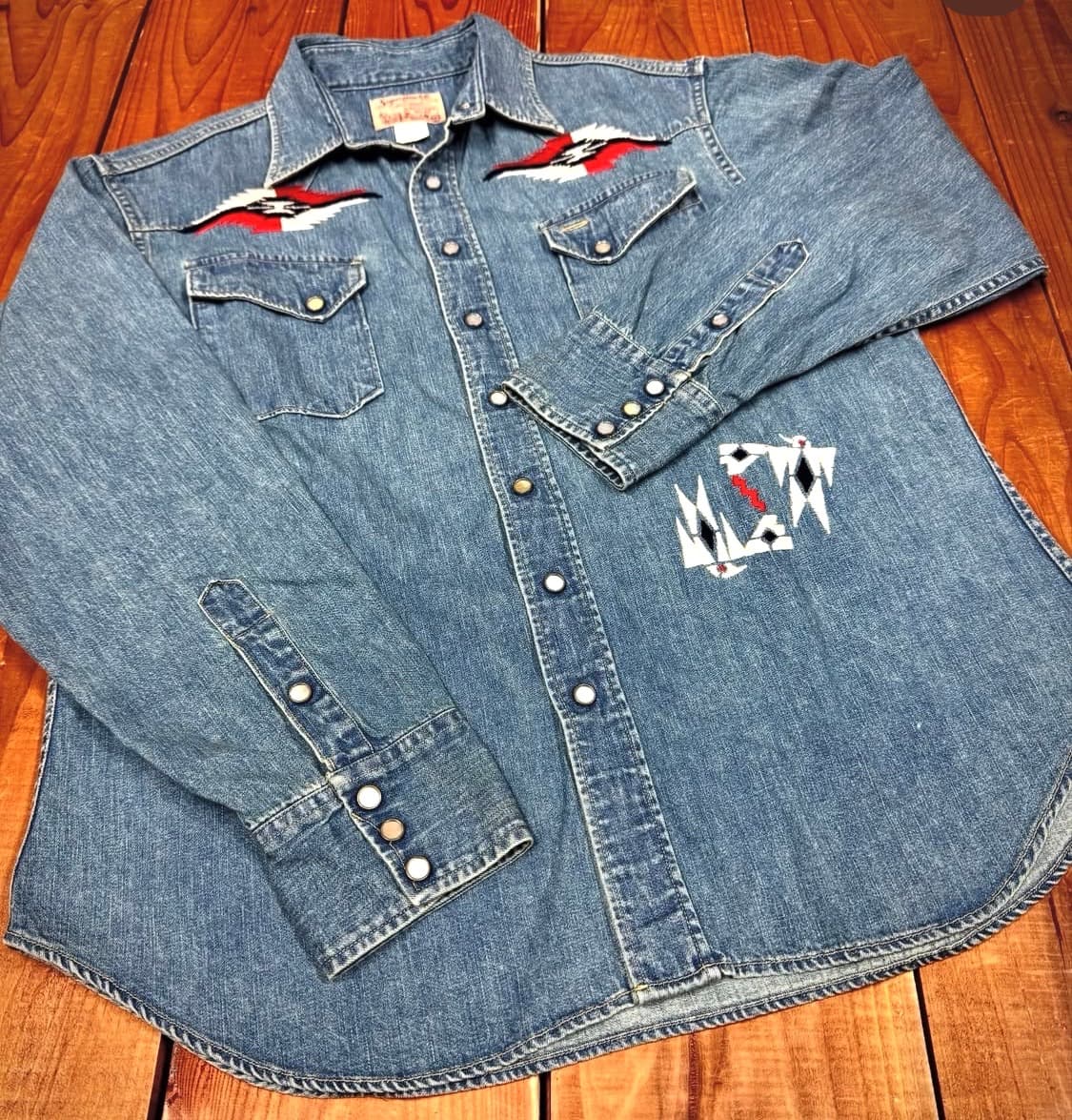 슈가케인 나바호 웨스턴 셔츠 M 상품이미지1