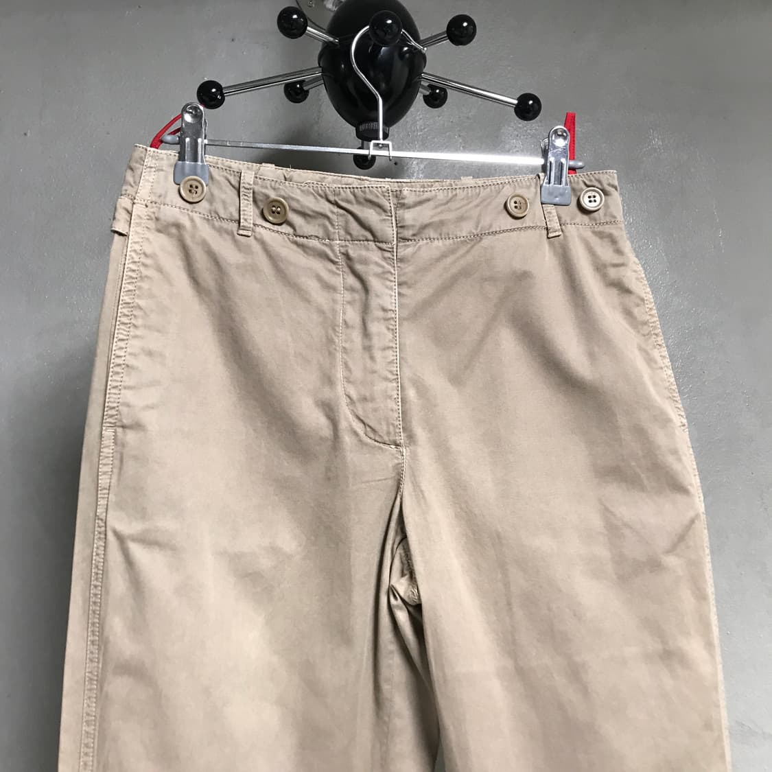 프라다 코튼 팬츠 베이지 38(W) 상품이미지2