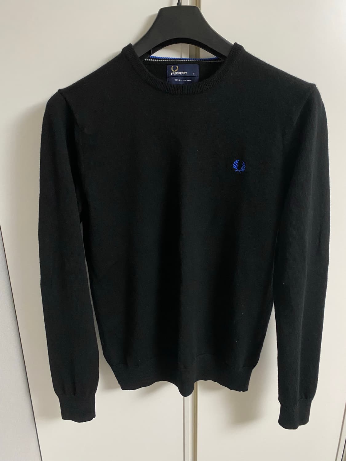 프레드페리 메리노 울 니트 상품이미지1