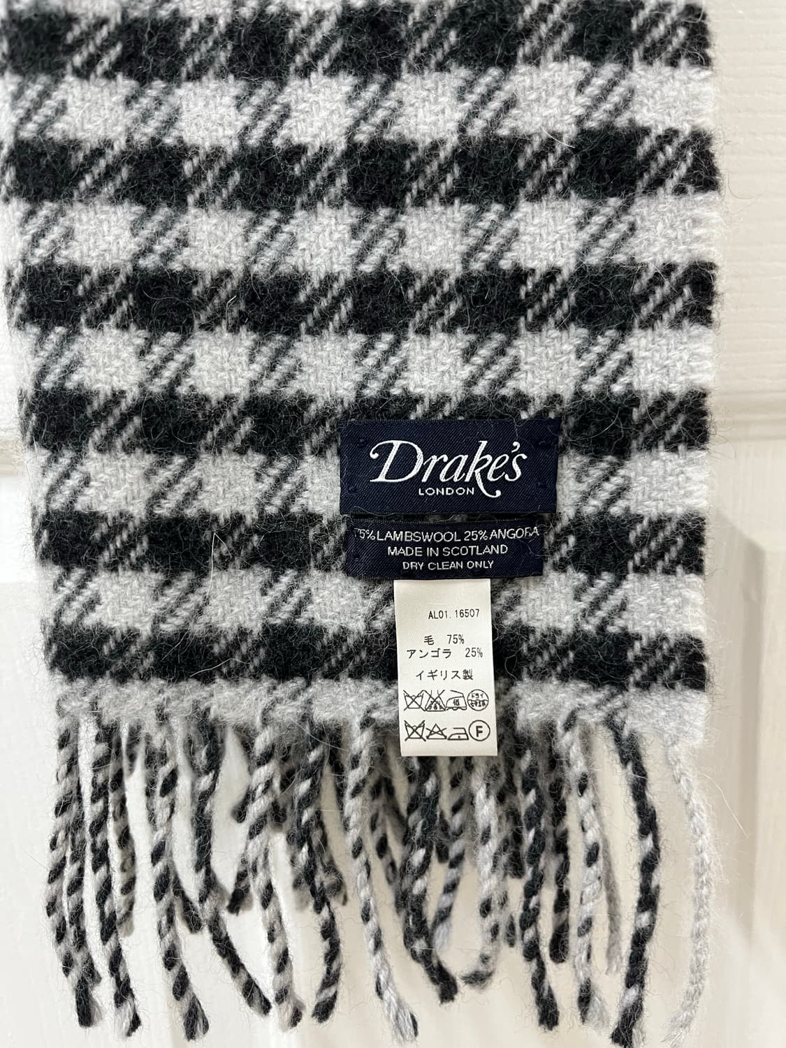 드레익스 머플러 스카프 하운드 투스 상품이미지2