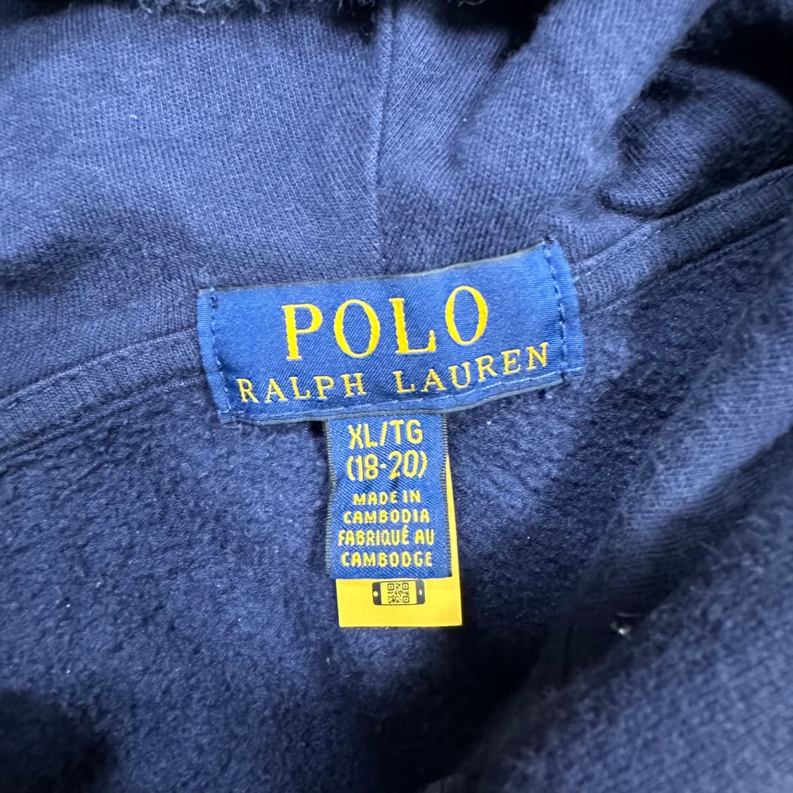 ✨ (바배) 폴로 랄프로렌 레드 포니 기모 후드 집업  상품이미지3