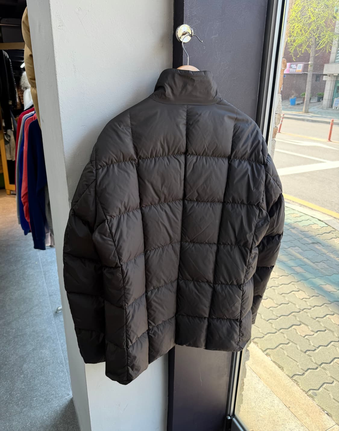 XXL/ 아스페시 퀄팅 다운 패딩 블레이저 자켓 상품이미지7