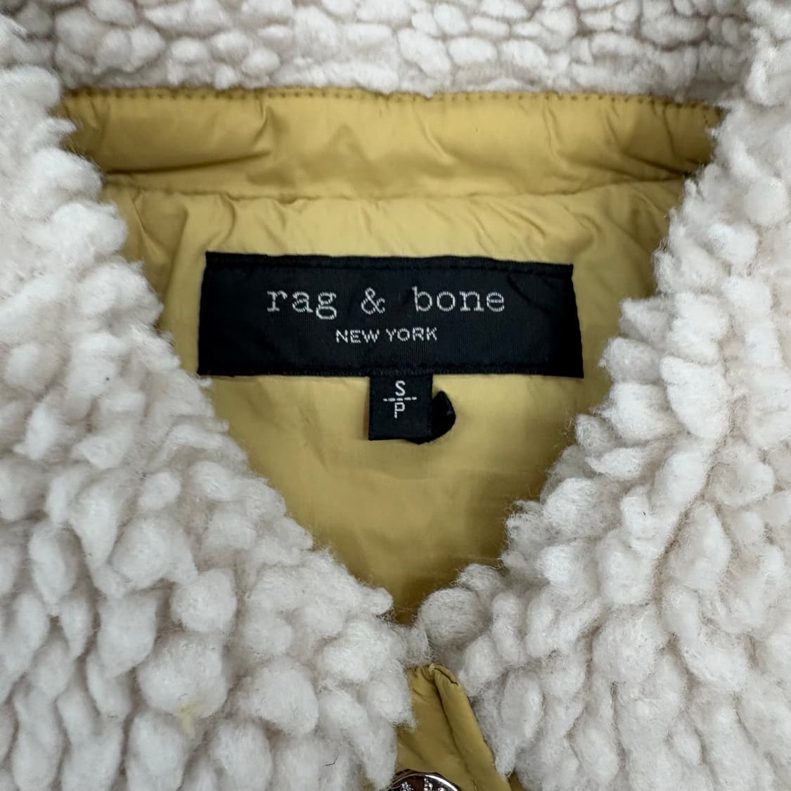 (90)Rag&Bone 뽀글이 플리스 자켓 아이보리 상품이미지4