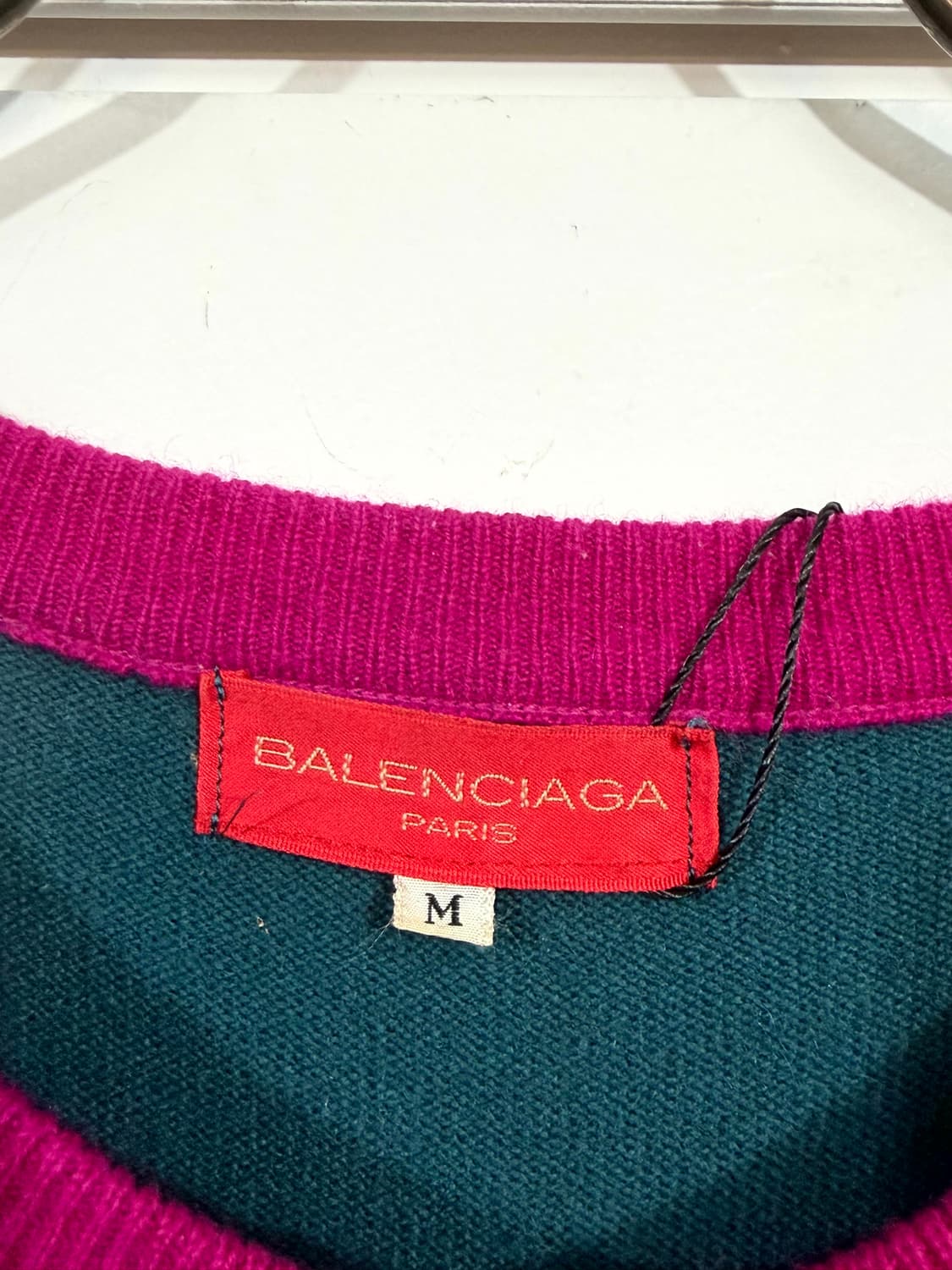 90's BALENCIAGA 발렌시아가 캐시미어 가디건 상품이미지6