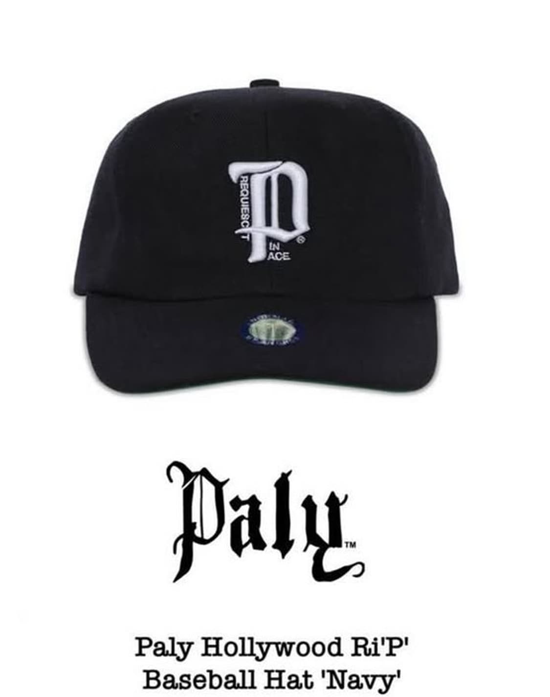 삽니다 팔리할리우드 p캡 네이비 상품이미지1