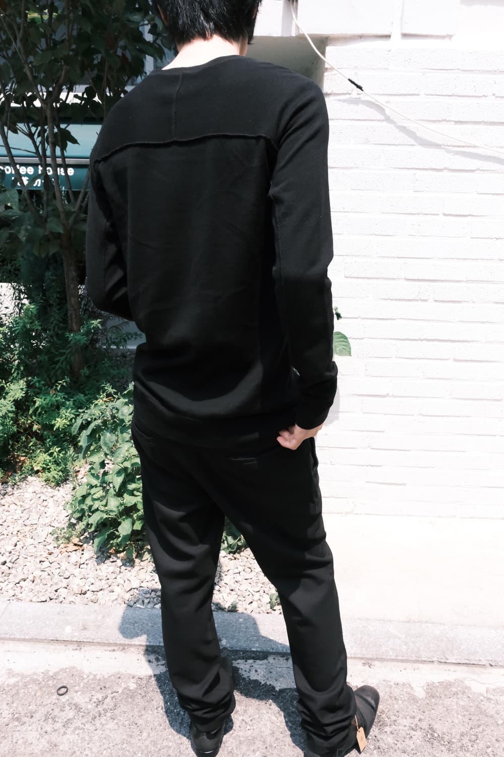 Helmut lang 리버스 심 니트 s 상품이미지2