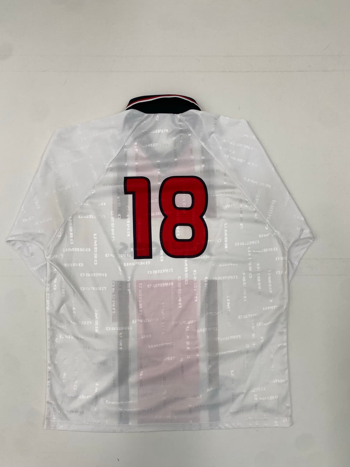 엄브로 긴팔 축구 유니폼 화이트 JUNIORS (xl) 상품이미지4