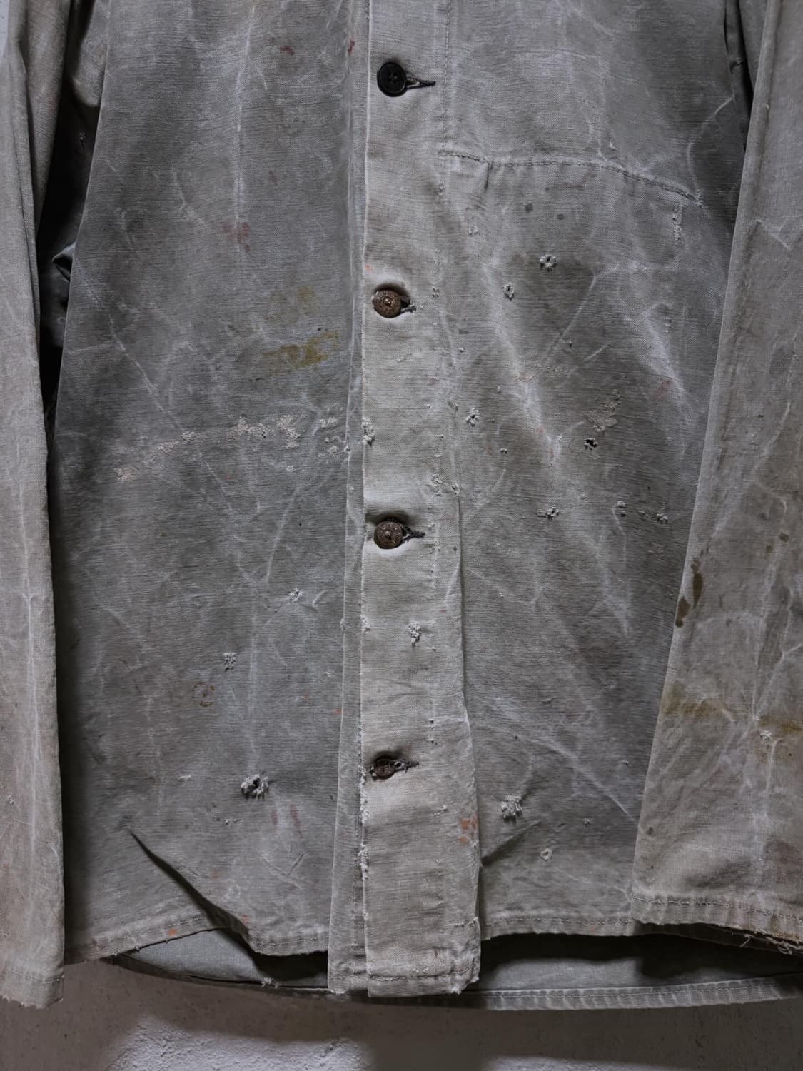 Vintage Hard Fade French Work Jacket  상품이미지4