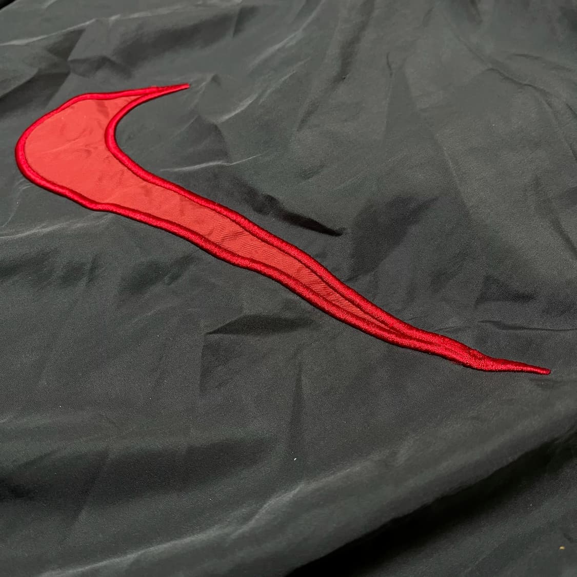 나이키 빅로고 배색 라인 바람막이 자켓 [다크그레이] L/100 상품이미지8