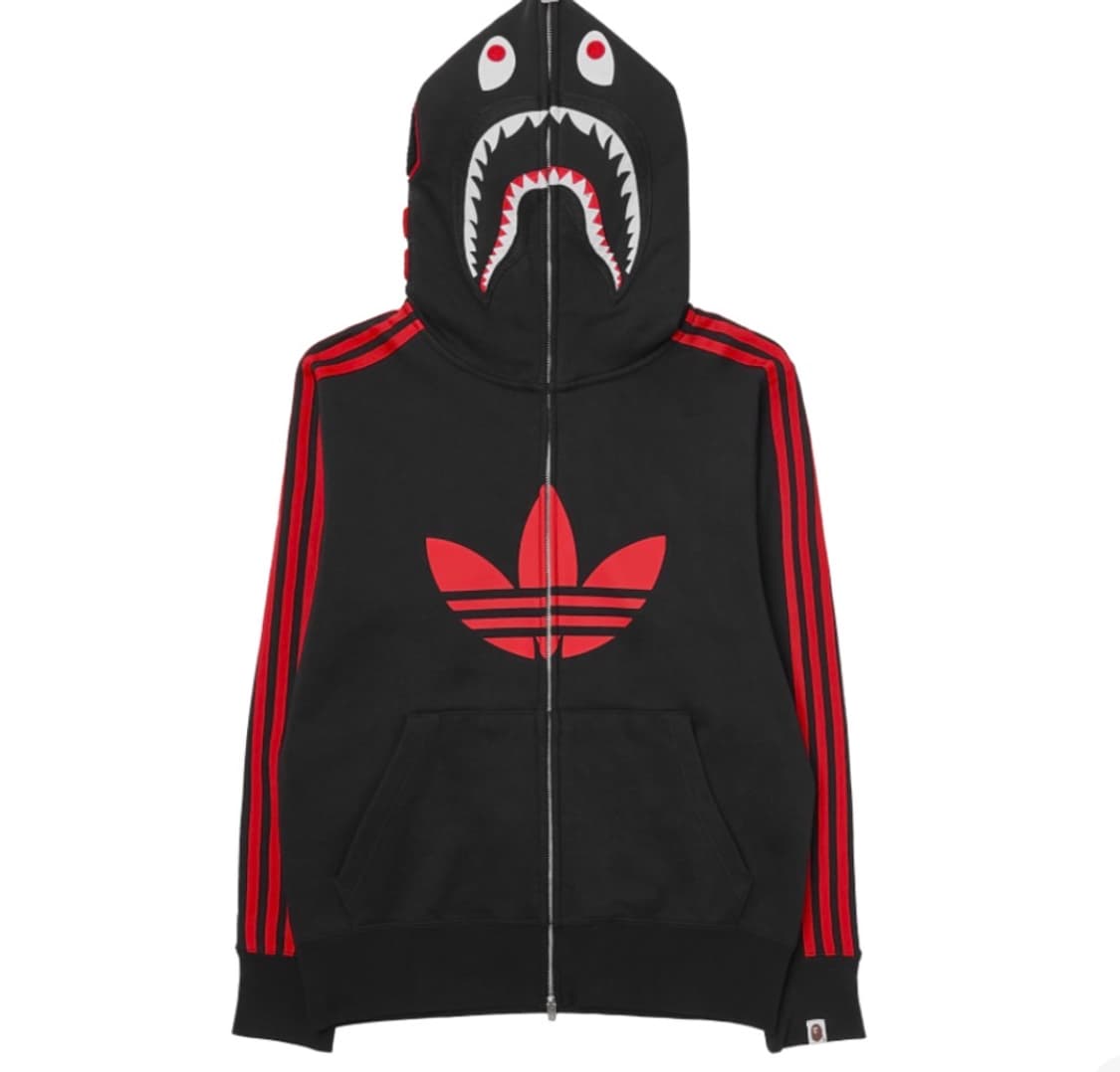 베이프 x 아디다스 샤크후드 KR 3XL (US XL) 상품이미지1