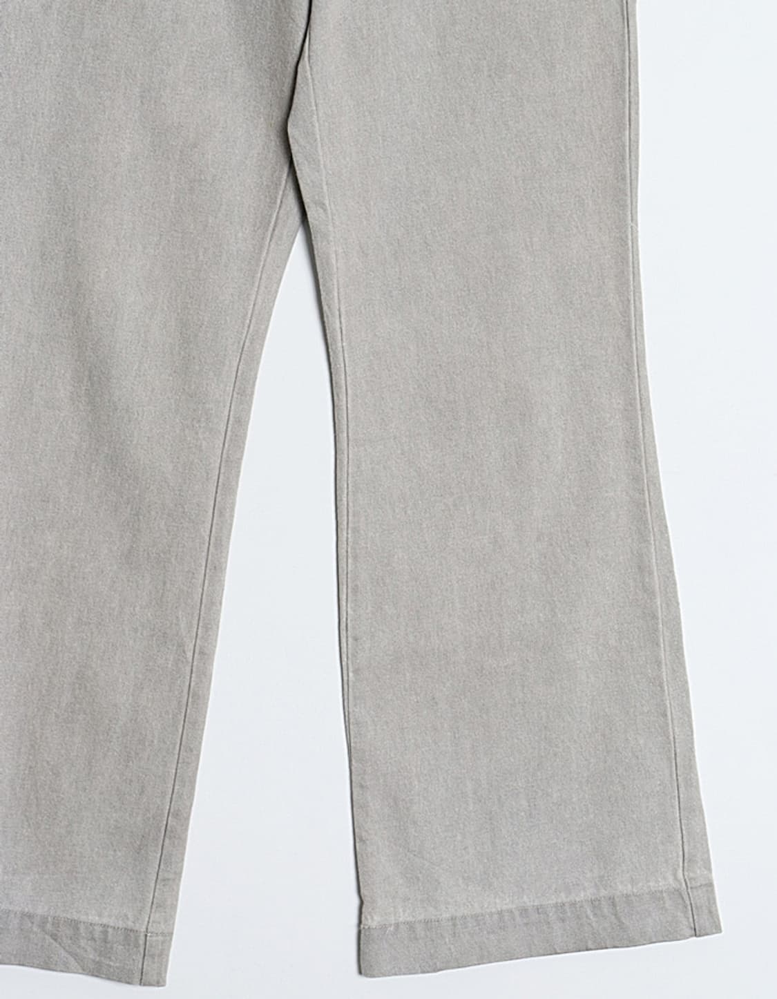 Soerte Wide Straight Flared Denim Pant  상품이미지4