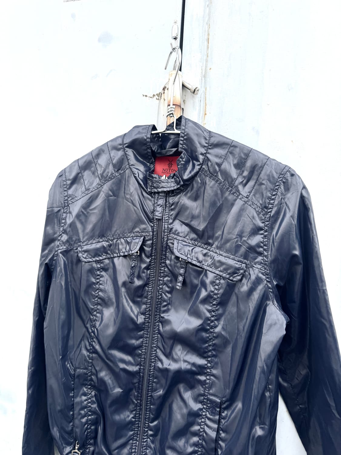 나일론 블루 자켓 상품이미지2