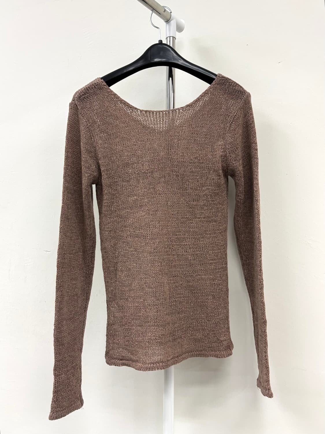 빈티지 브라운 니트 상품이미지7