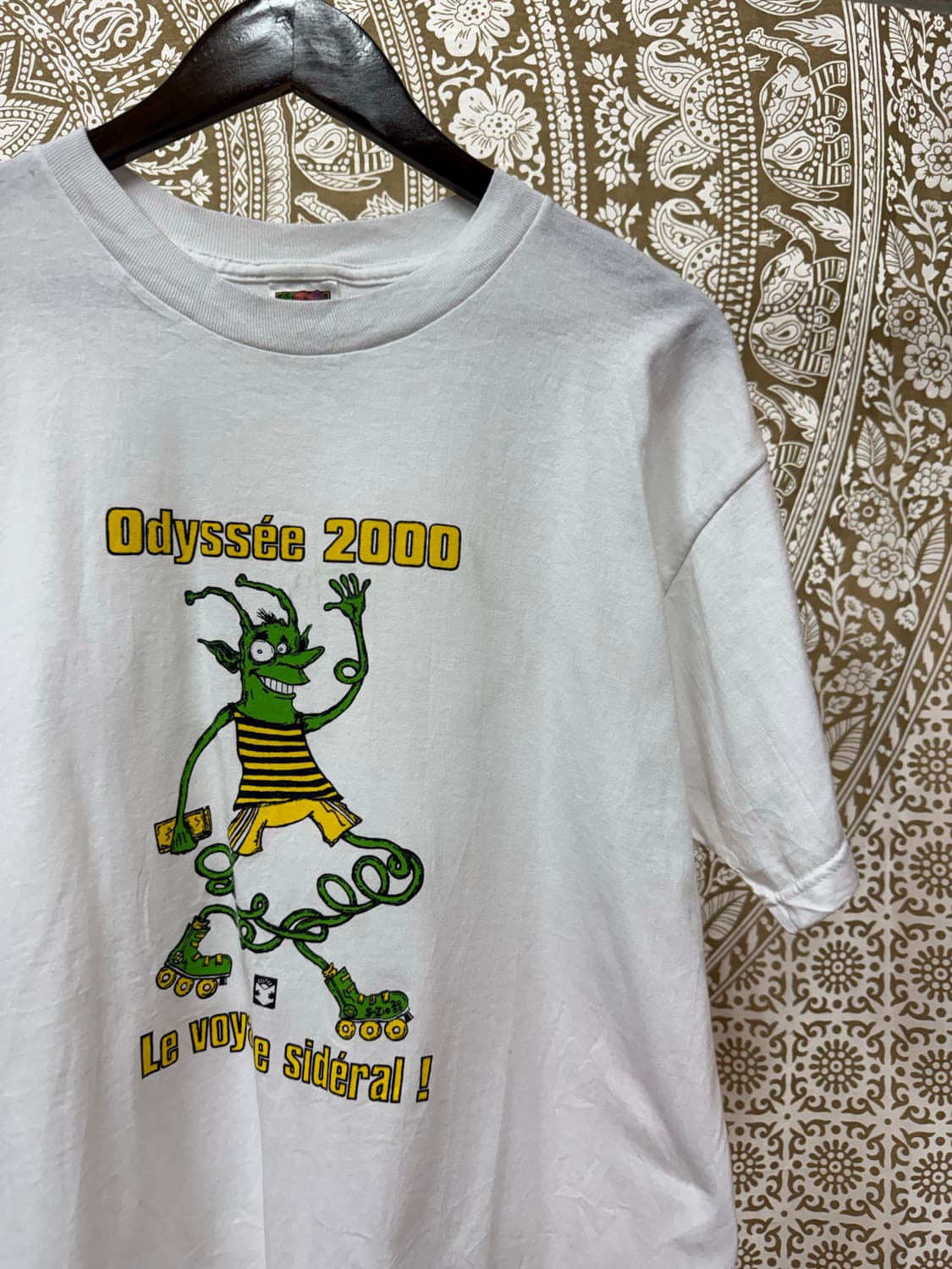 프룻오브더룸 USA 빈티지 프린팅 반팔 티  상품이미지4