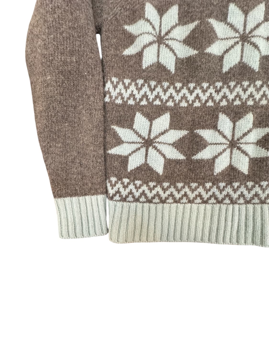 민트 자가드 니트 상품이미지4