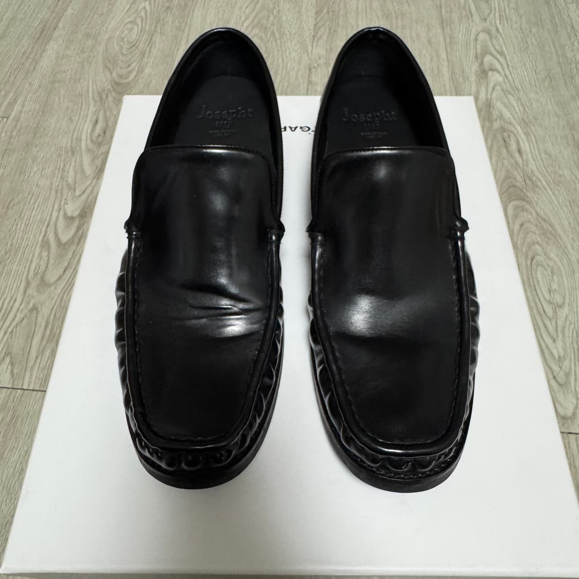 [270] 조셉트 bell 천연소가죽 셔링로퍼 상품이미지1