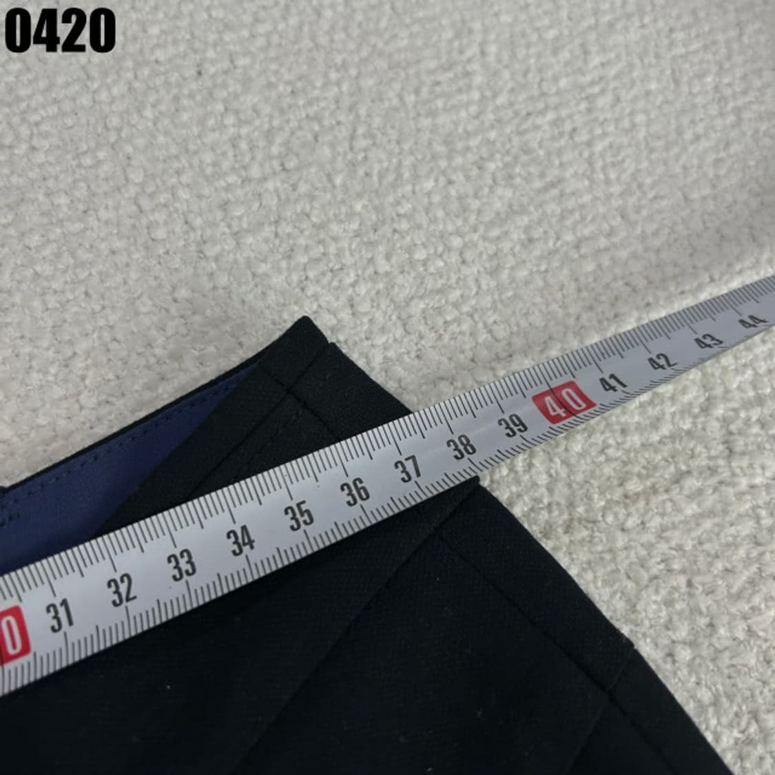 List 여성 블랙 정장 바지 29 상품이미지3