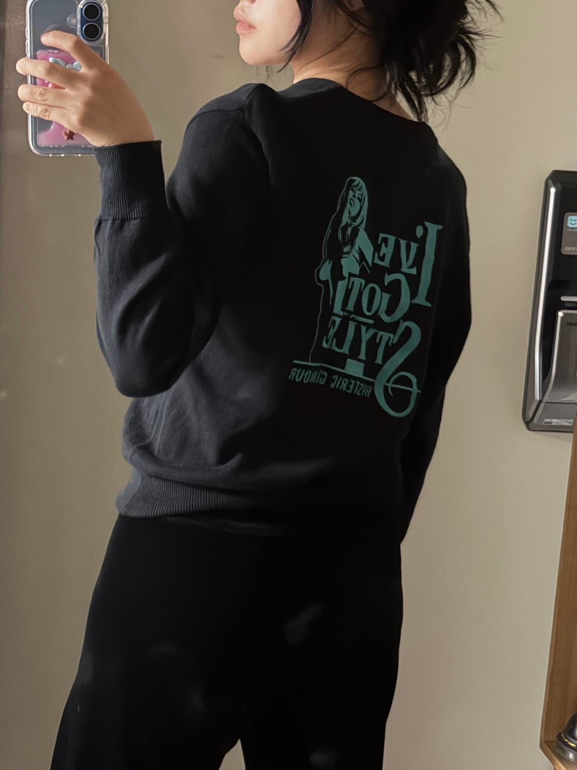 (유일매물)히스테릭글래머 자수 레트로 가디건 상품이미지2