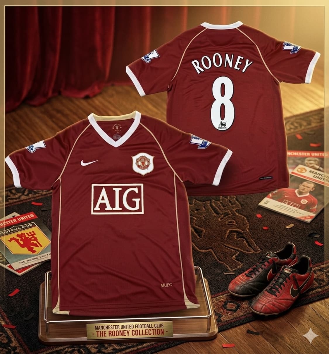 EPL 06/07 맨체스터 유나이티드 루니 유니폼 판매합니다 상품이미지1