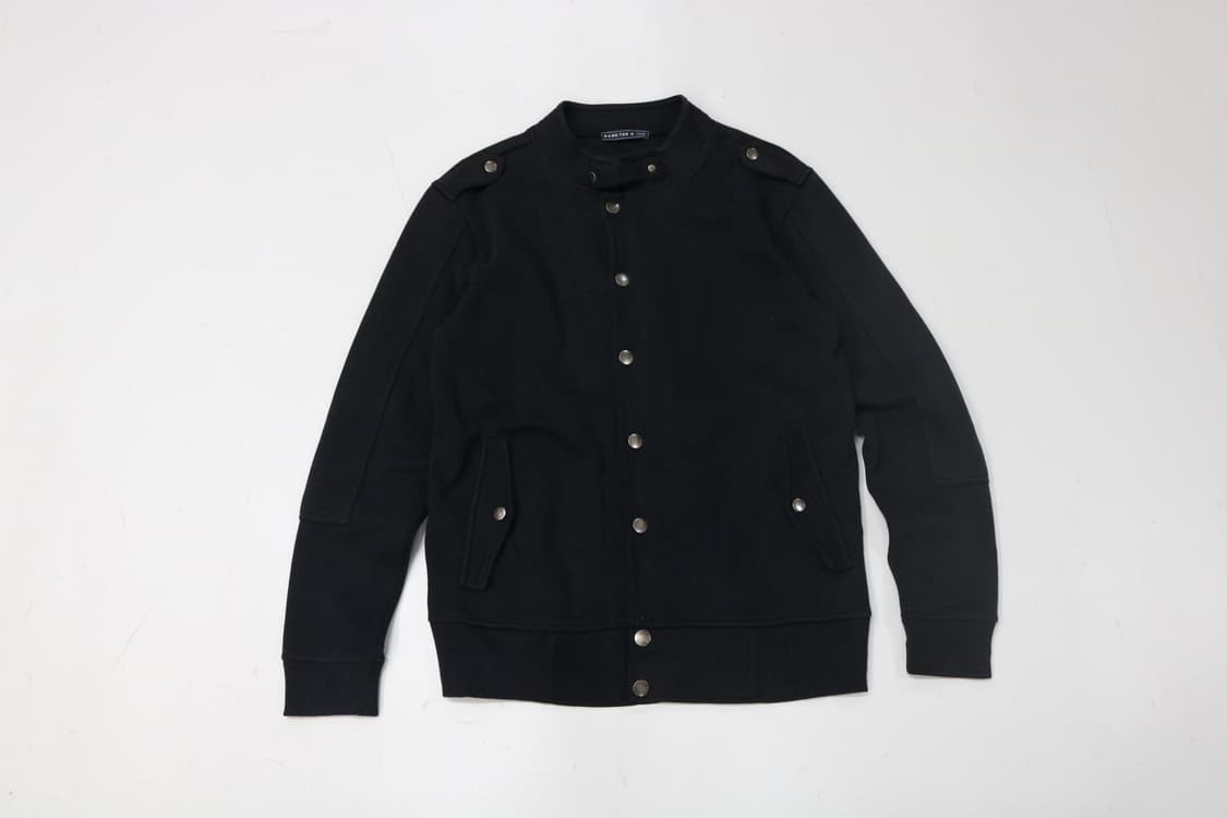 Hang Ten 행텐 빈티지 밀리터리 디테일 코튼 스냅 자켓 (M) 상품이미지2