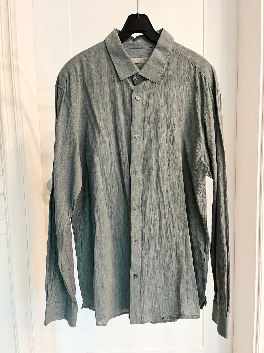 마인드브릿지 여름 그린 셔츠 상품이미지1