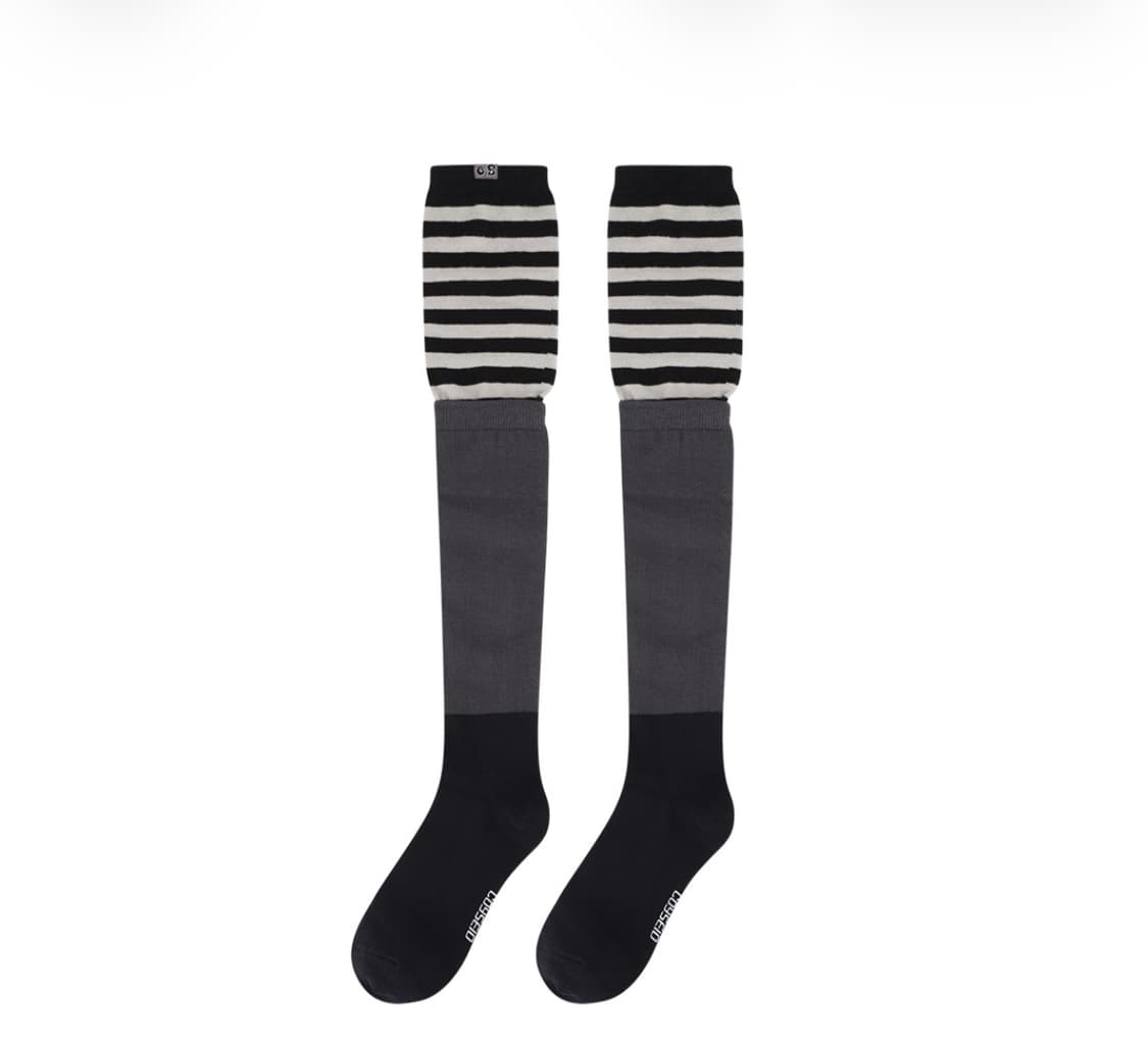코이세이오 X 브라이스돌 스트라이프 삭스 네이비 상품이미지1