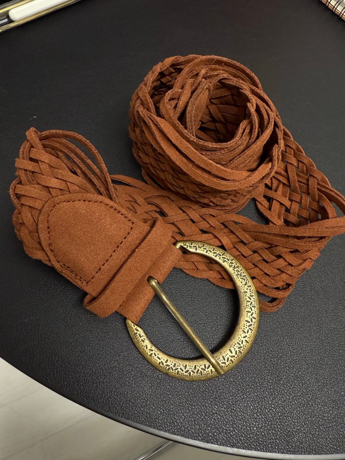 빈티지 브라운 보헤미안 벨트 상품이미지1