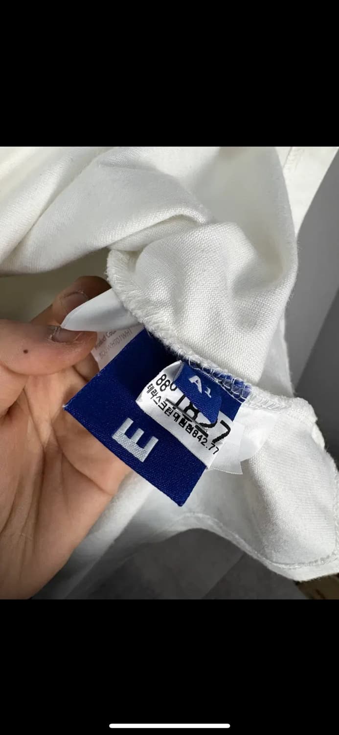 아더에러 플러그 한남 화이트 반팔 H2521 상품이미지5