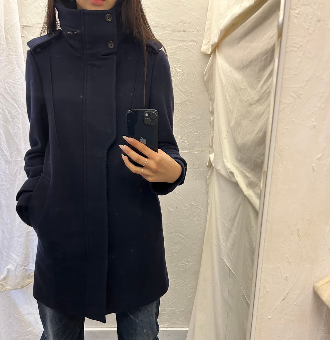 WOOYUNGMI 디테일 코트 상품이미지1