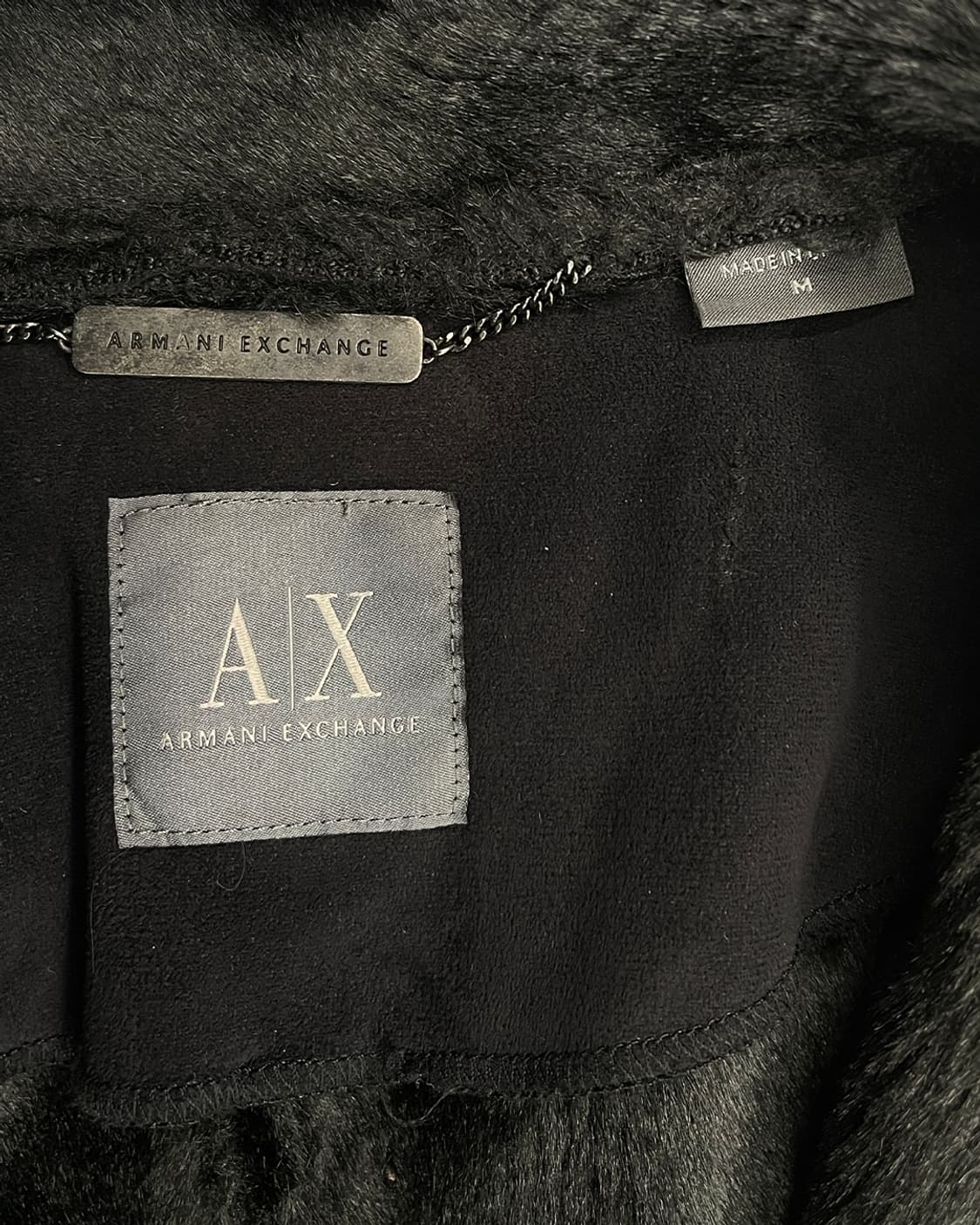 아르마니 익스체인지 시어링 코트 상품이미지8