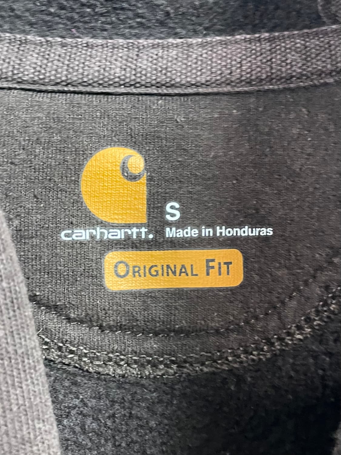 칼하트 오리지널핏 브라운 후드티 (on.541) 상품이미지5