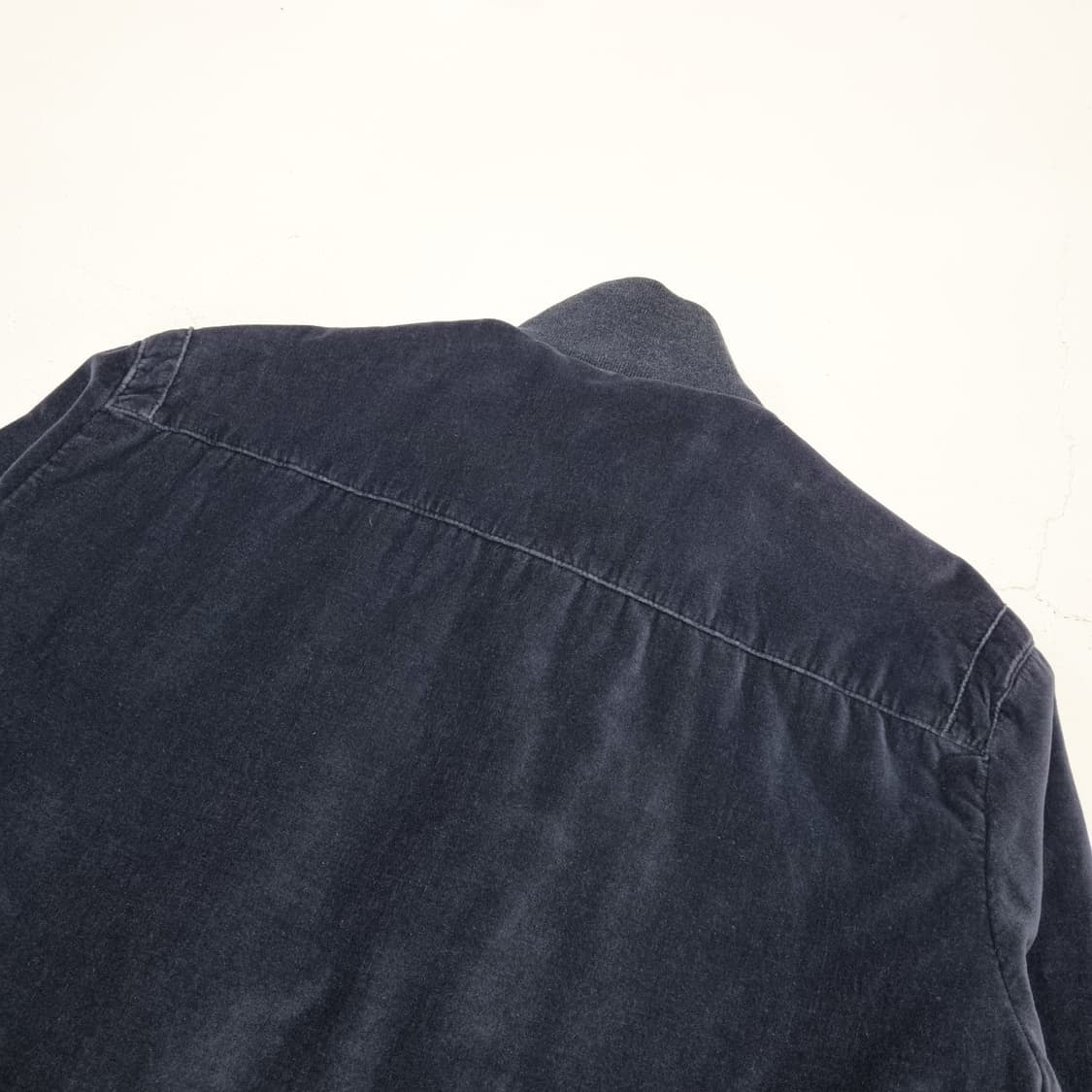 ARMANI EXCHANGE 벨루어 블루종 점퍼 - M 상품이미지7