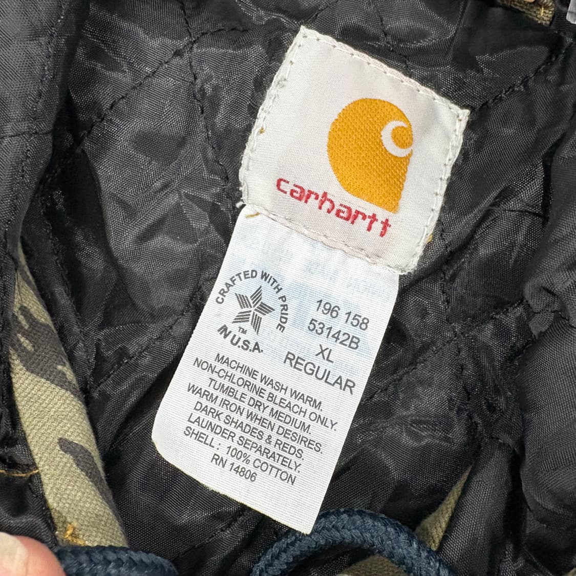 (105)칼하트카모액티브자켓 상품이미지5