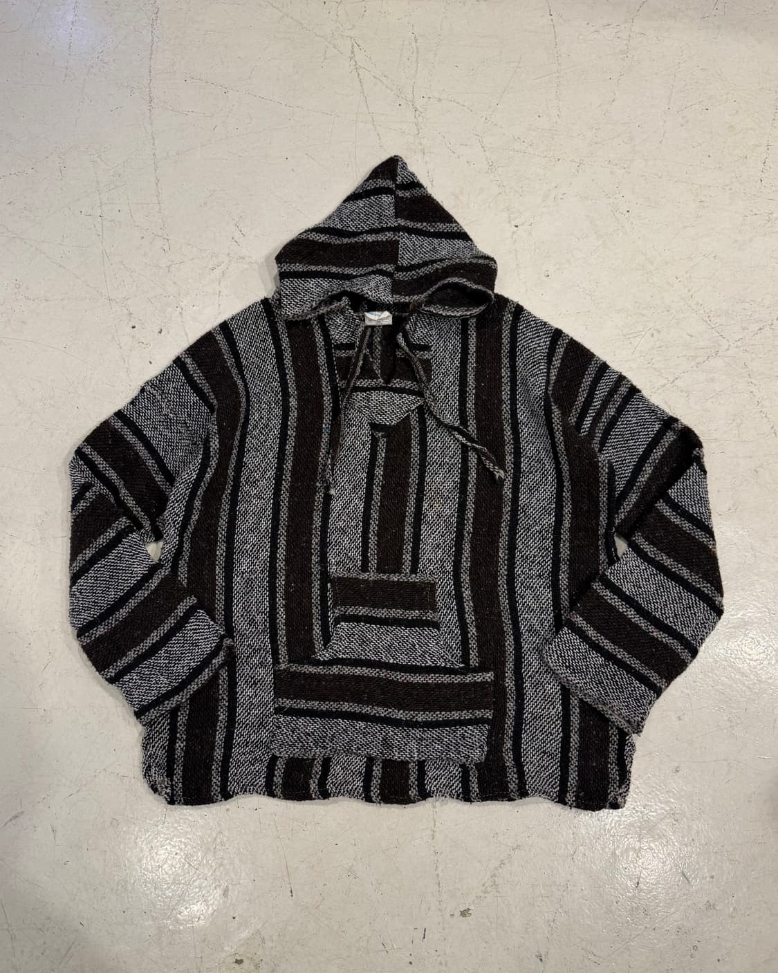 Mexico 90s poncho 바하 풀오버 후드 상품이미지1