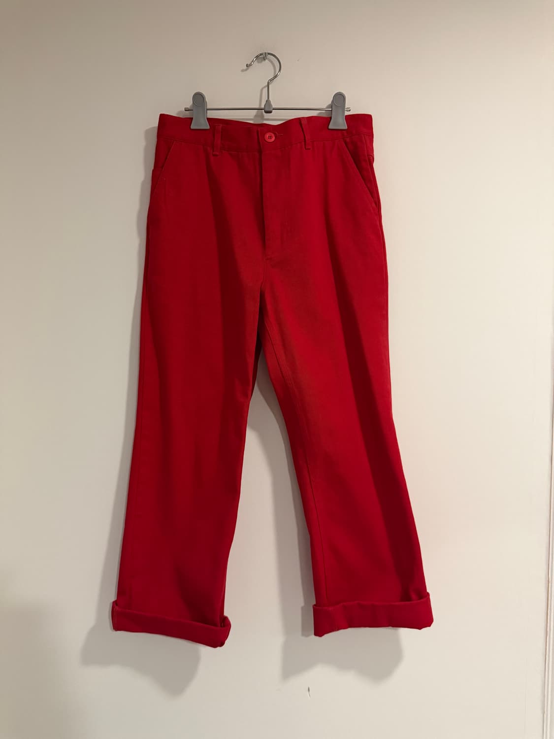 P.A.M. (Perks and Mini) 빨간색 데님 팬츠 상품이미지1