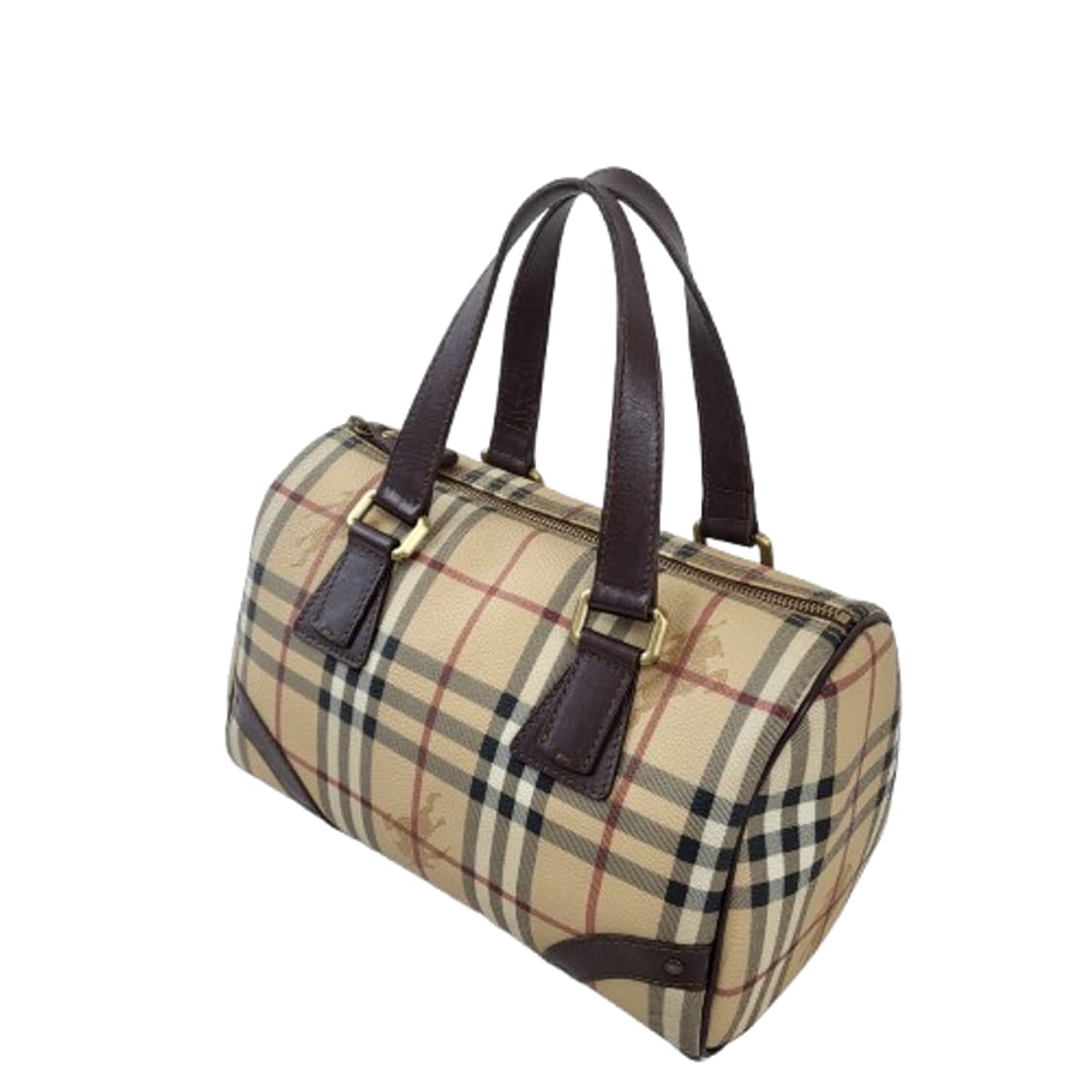 정품 버버리 헤이마켓체크 클래식 토트백 상품이미지4