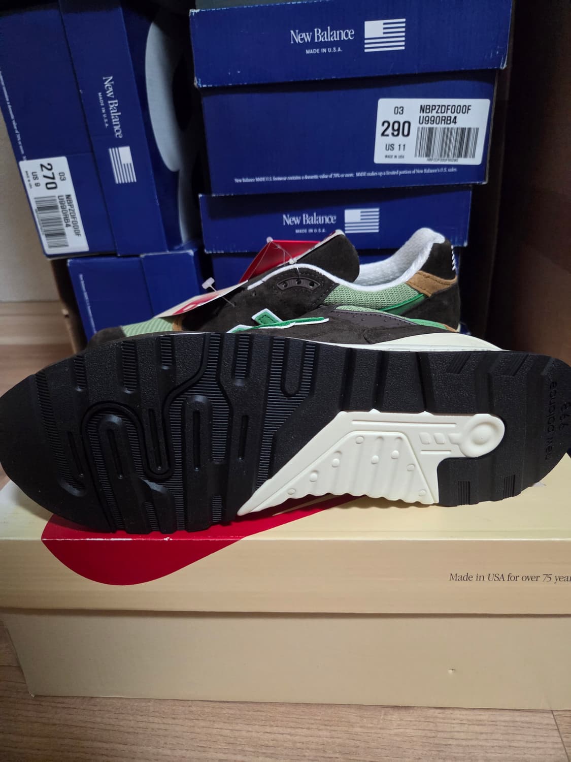 뉴발란스 USA U998BG 270사이즈 새상품 상품이미지2