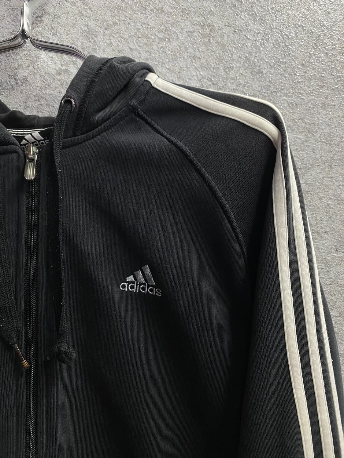 아디다스 이큅먼트 스몰로고 후드집업 B3416 상품이미지3