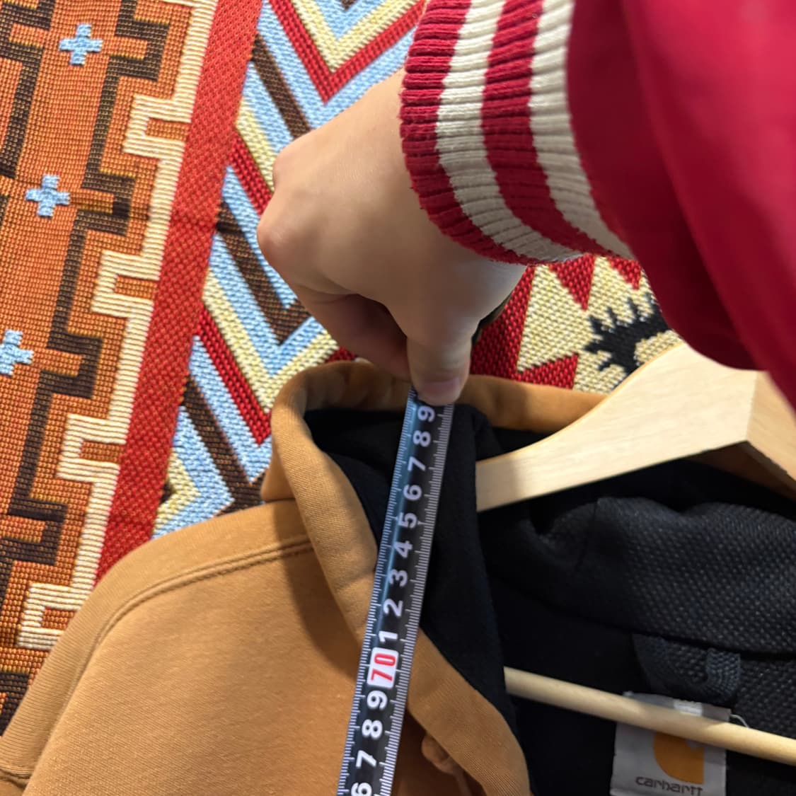 칼하트 레인디팬더 써멀 후드집업 상품이미지8