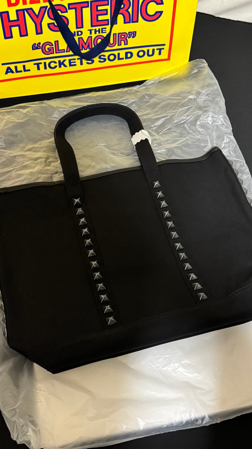 (급처)히스테릭 글래머 스터드 캔버스 도트백 상품이미지3