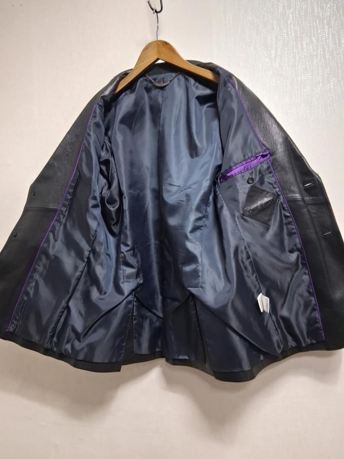 CARTE BLANSHE 산양 가죽쟈켓 남성 슬림100 L 상품이미지3