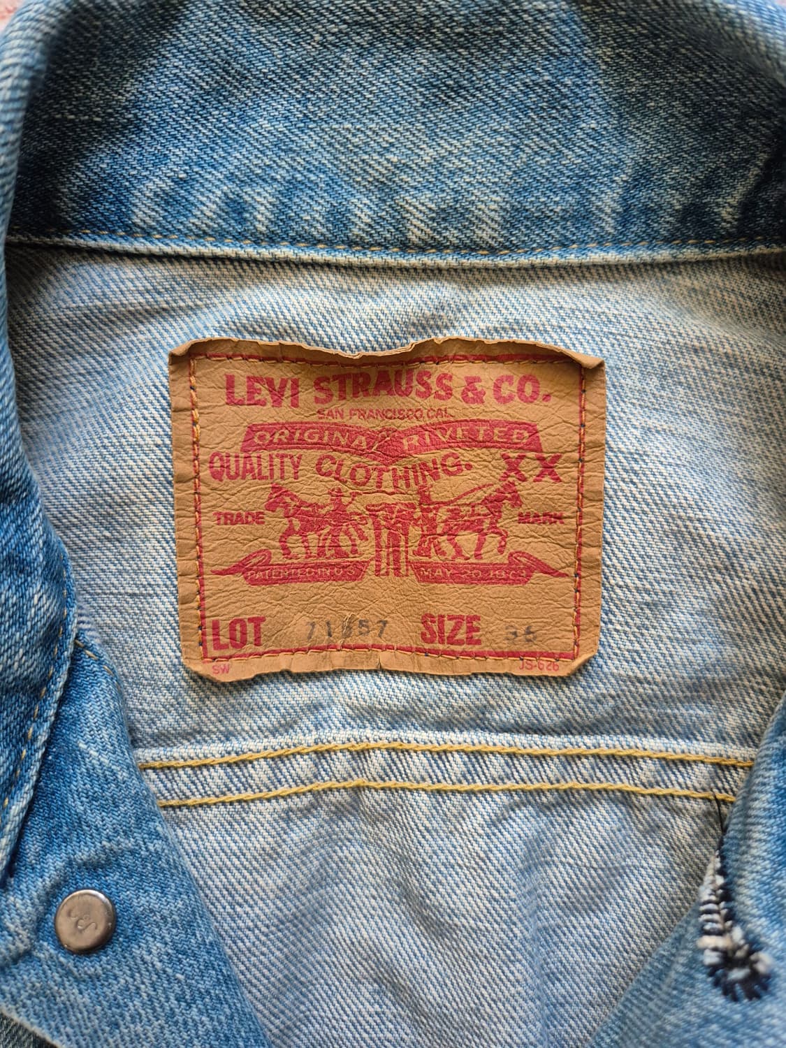 리바이스 71557 빅E 3rd 데님 자켓 상품이미지4