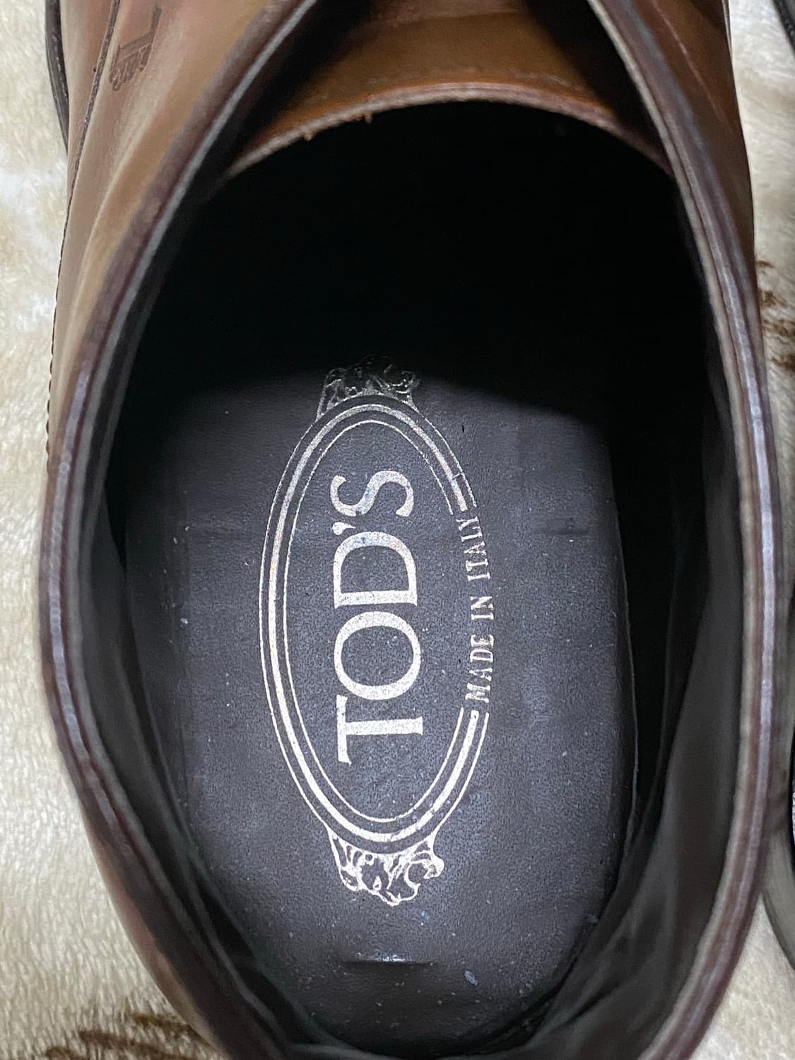 Tod’s 토즈 남성 데저트 부츠 6 (250) 브라운 상품이미지9