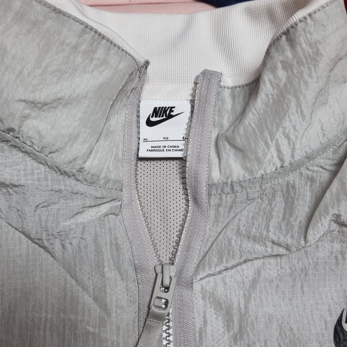 나이키 에어 메쉬 포켓 아노락 바람막이 - 실버 그레이 [XL/105]  상품이미지4
