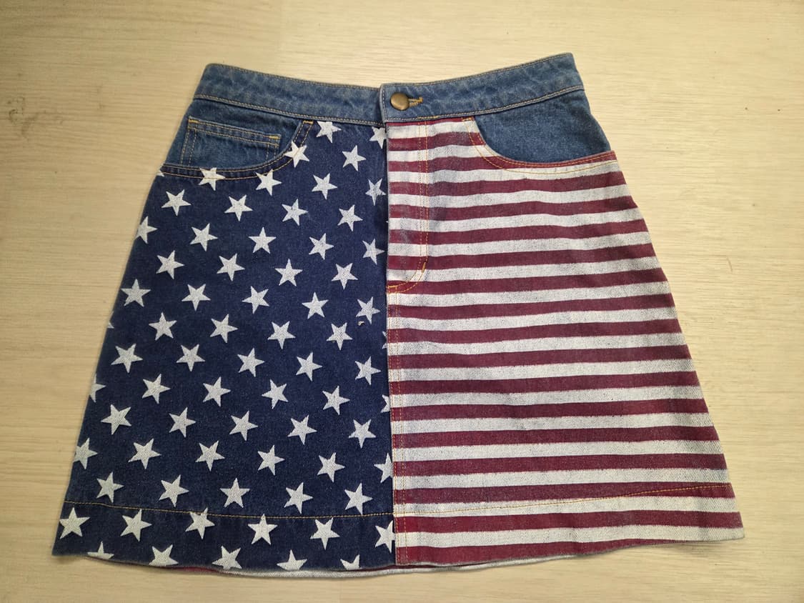 아메리칸어패럴 데님 스커트 S사이즈 상품이미지1