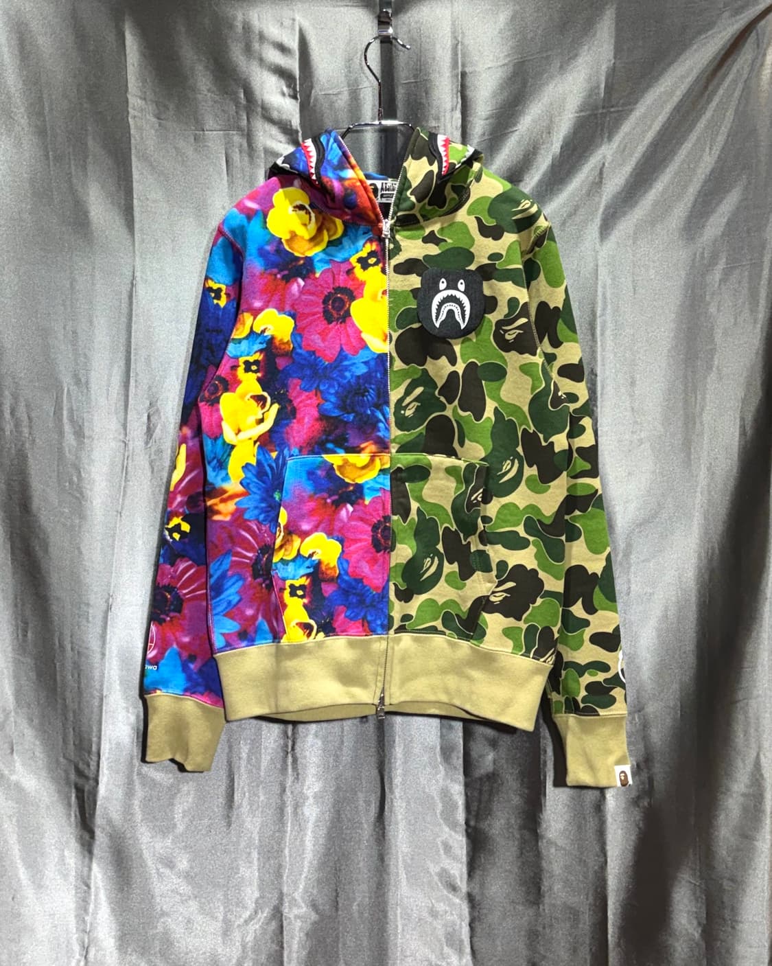 S BAPE x Mika Ninagawa 샤크 카모플라워 패턴 리미티드  상품이미지4