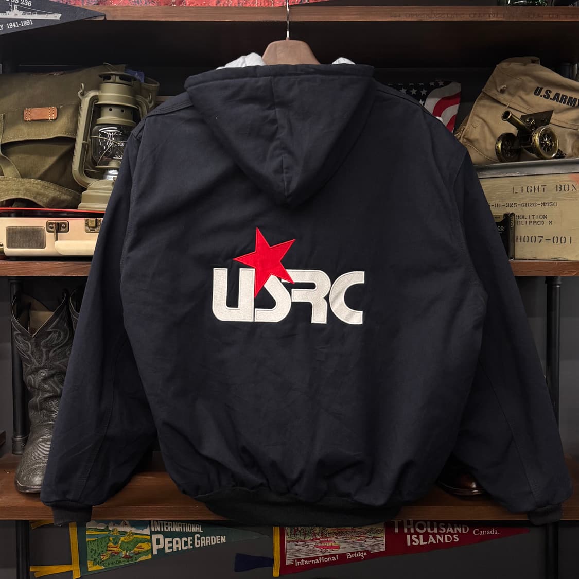 00s 칼하트 FR 오리지널 USRC 로고 워크 덕 엑티브 자켓 N224 상품이미지2