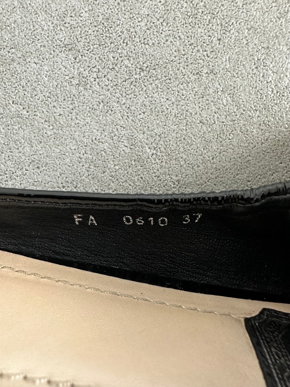 디올 레이디디올 블랙 버클 페이던트 플랫슈즈 상품이미지6