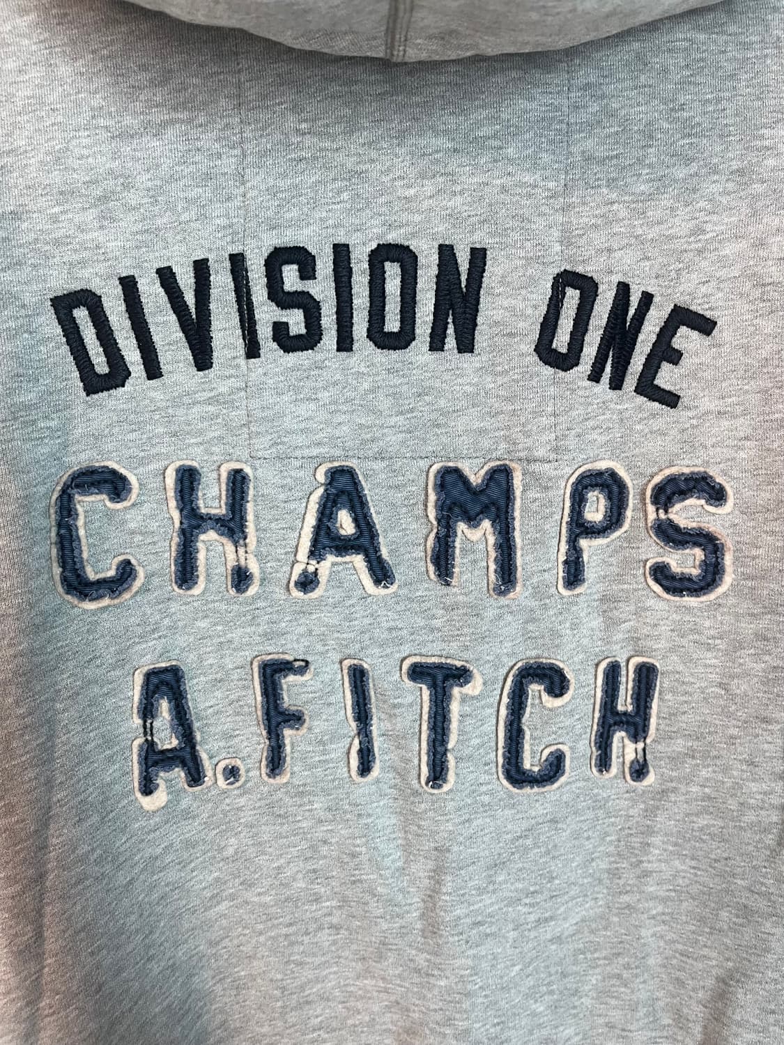 아베크롬비 데님 디테일 후드집업 그레이 [M]  상품이미지5