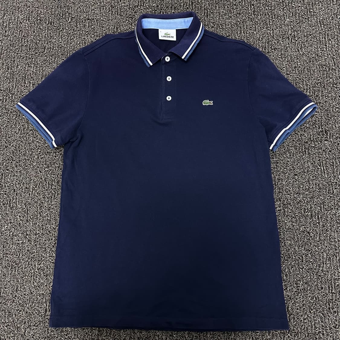 라코스테 카라티 반팔티셔츠 네이비 105(XL) 상품이미지1